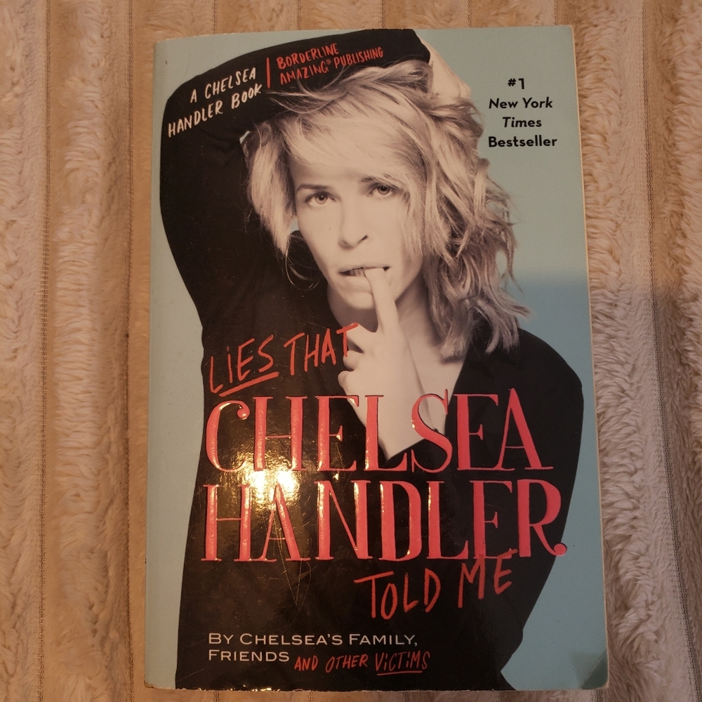 2/$10 Lies That Chelsea Handler Told Me Humor Book
